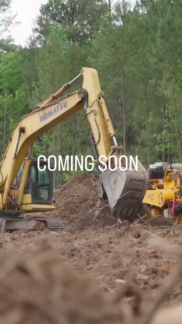 Site Preparation by Black Oak Land Clearing